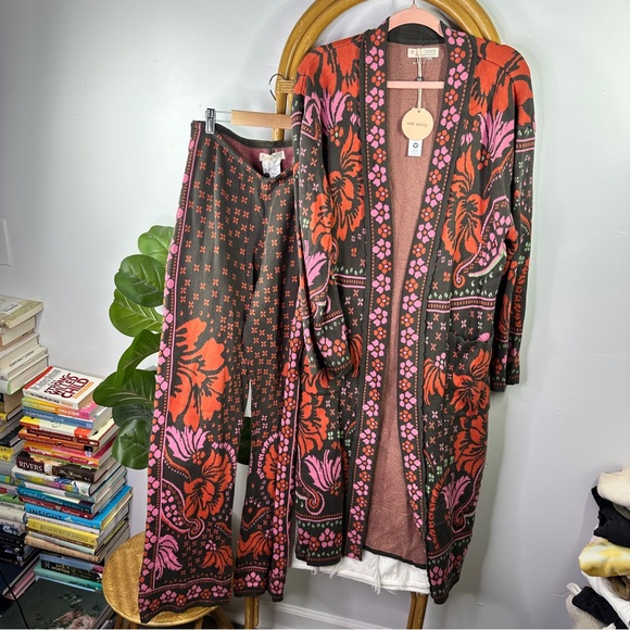 NWT Anthropologie Odd Molly Sweater Cardigan Set sz M - Picture 1 of 9